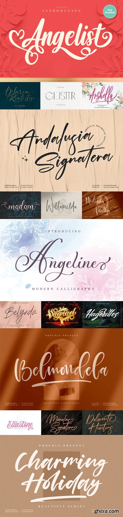 17 Premium Fonts Pack 17 Premium Fonts Pack