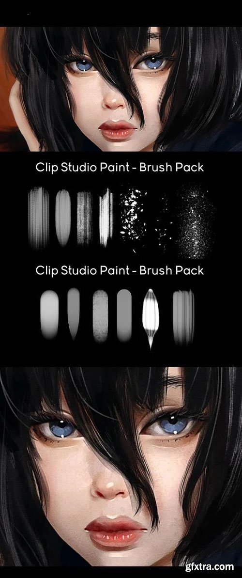 Painting Brushes Pack for Clip Studio Paint » GFxtra
