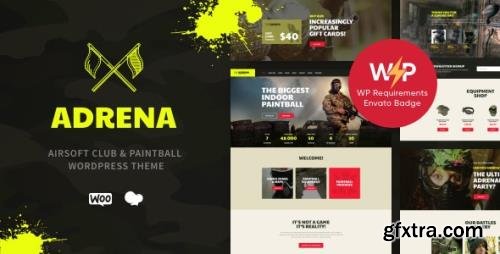 ThemeForest - Adrena v1.2.5 - Airsoft Club & Paintball WordPress Theme - 20698262