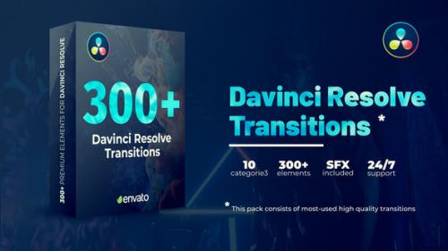 Videohive - Transitions Library for DaVinci Resolve - 34325208 - 34325208