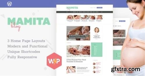 ThemeForest - Mamita v1.0.4 - Pregnancy & Maternity Cinique Blog WordPress Theme - 21255023
