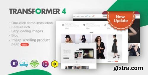 Transformer v4.5.8 - Premium Responsive PrestaShop Theme - NULLED