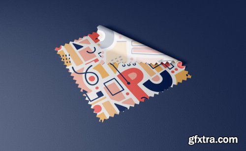 CreativeMarket - Fabric Swatches Mockup 6482265