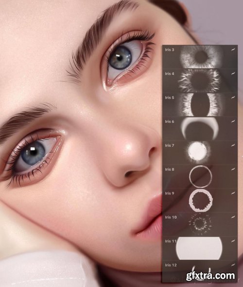 CreativeMarket - 930 Procreate Makeup Brushes 6281796