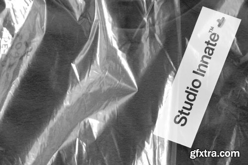 CreativeMarket - Plastic Packed Garment Mockup 6336181