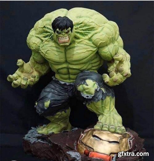 Hulk smashed – 3D Print Model