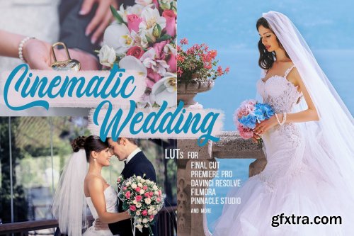Cinematic Wedding LUTs - Color grading filters