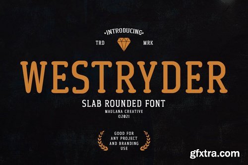 Westryder Slab Rounded Serif Font