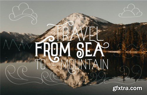 Sand Forest - Retro Display Font