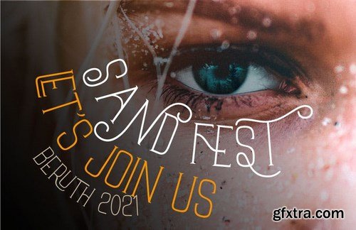 Sand Forest - Retro Display Font