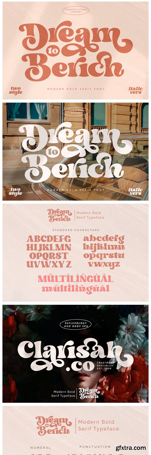 Dream to Berich Font