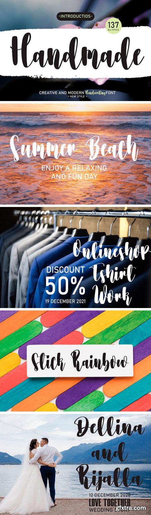 Handmade Handwritten Typeface