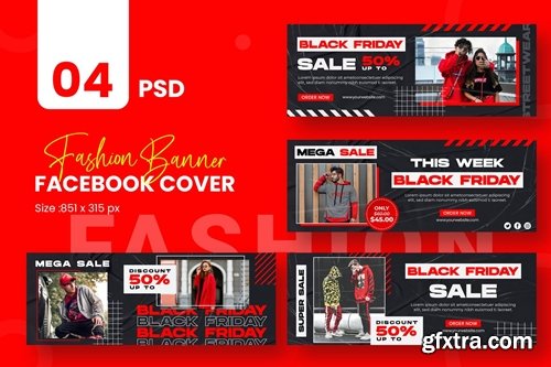 Black Friday Facebook Timeline Covers
