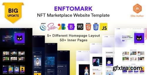 ThemeForest - Enftomark v1.0.0 - NFT Marketplace Website template (Update: 5 October 21) - 33455743