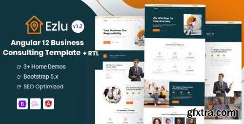 ThemeForest - Ezlu v1.2 - Angular 12 Business Consulting Template - 27192384
