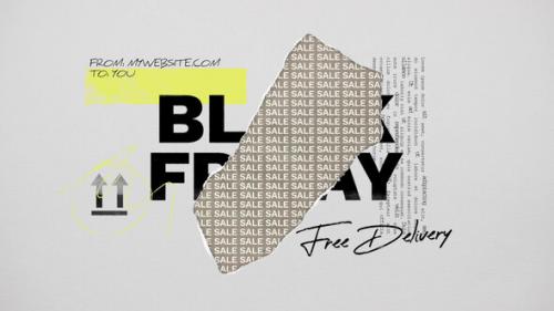 Videohive - Black Friday Packaging Titles - 34690822 - 34690822