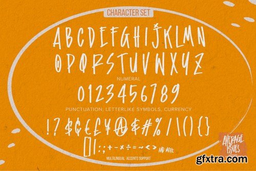 Average Issues - Modern Handmade Font