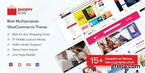 ThemeForest - ShoppyStore v3.7.6 - Multipurpose Elementor WooCommerce WordPress Theme (15+ Homepages & 3 Mobile Layouts) - 13607293 - NULLED