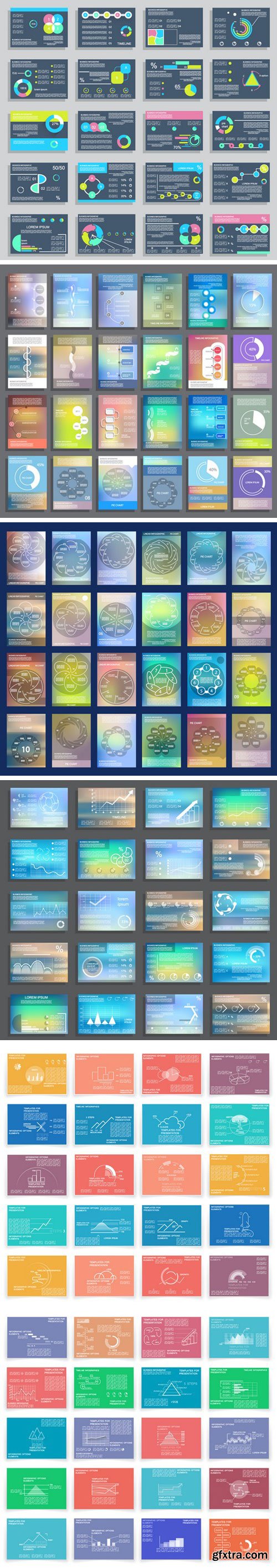 Infographic brochure elements