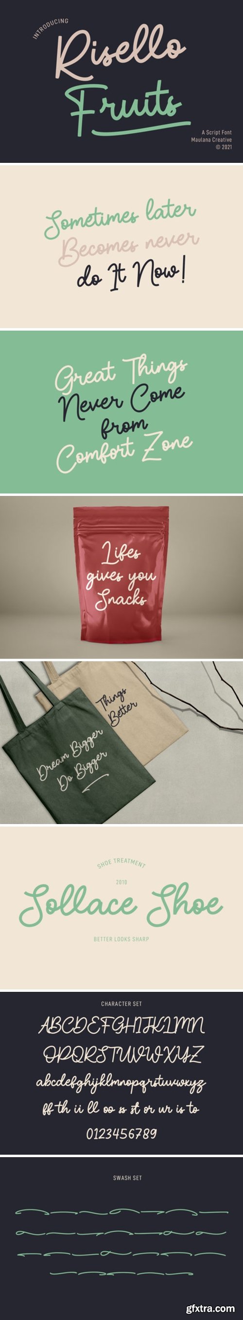 Risello Fruits Font