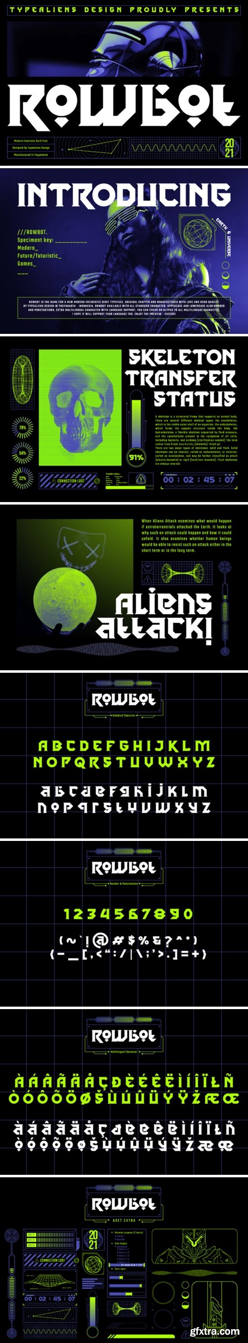 Rowbot Font