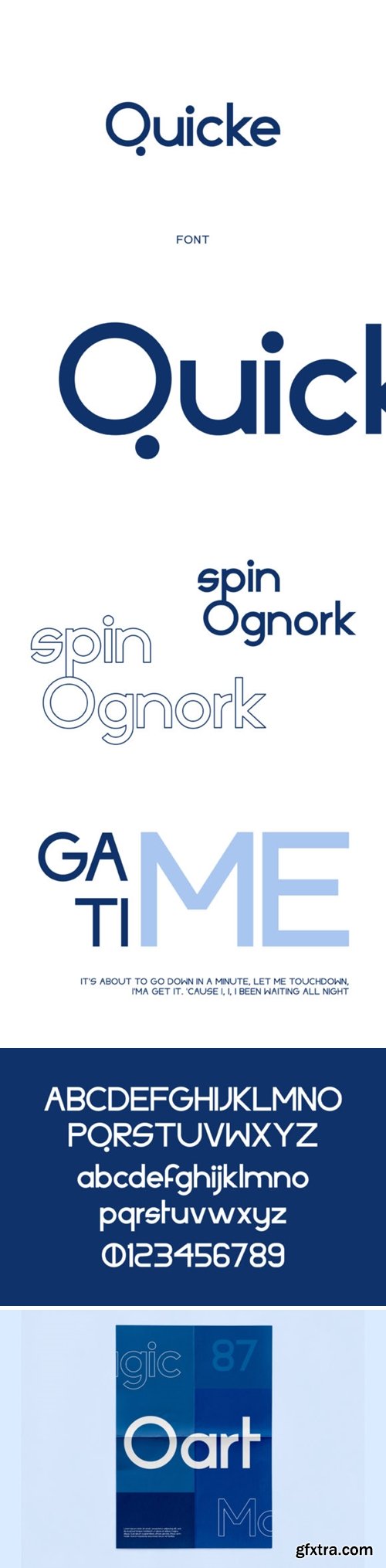 Quicke Font