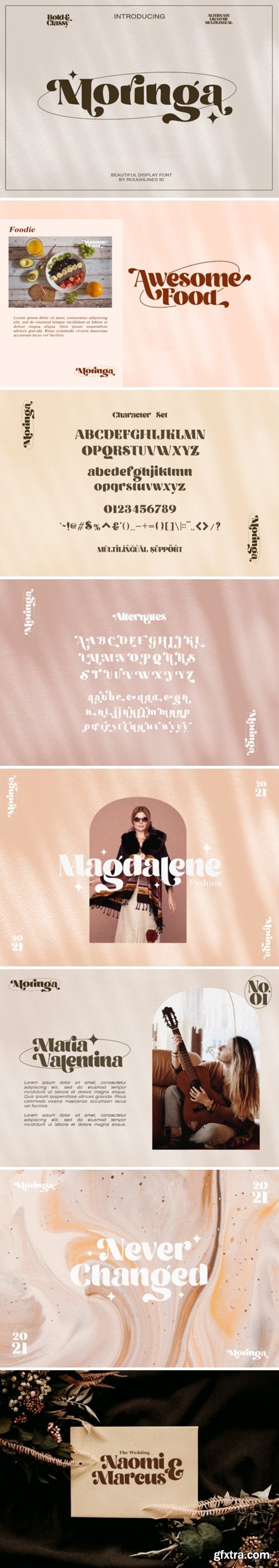 Moringa Font