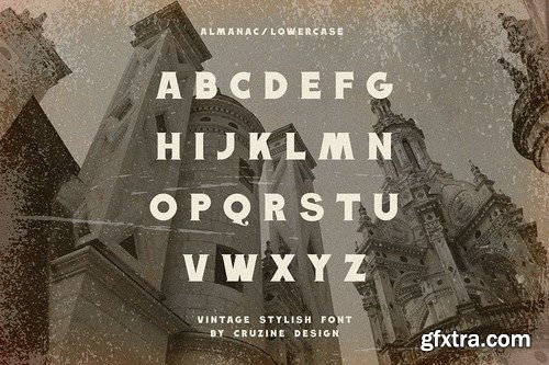 Almanac - Vintage Serif Font