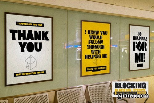 Blocking - Handmade Display Font