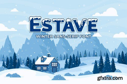 Estave - Winter Sans Serif Font