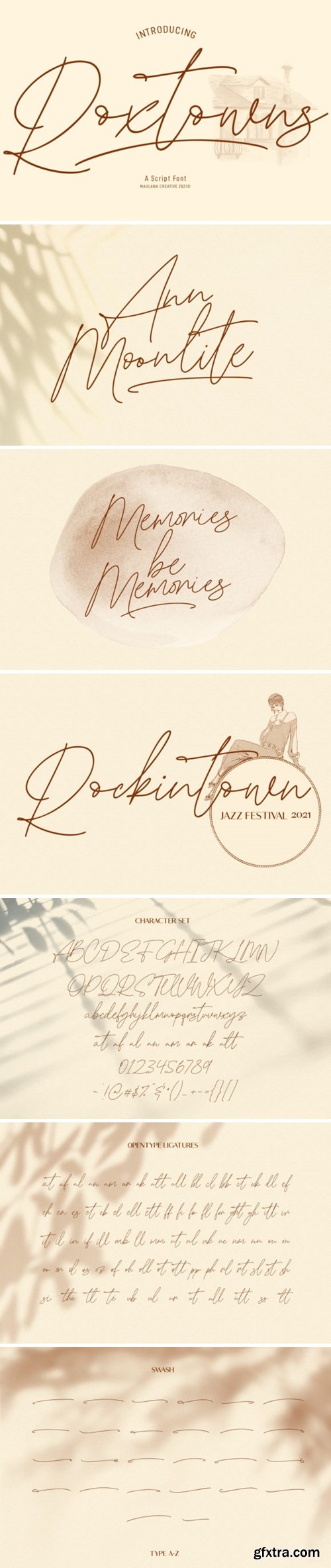 Roxtowns Font