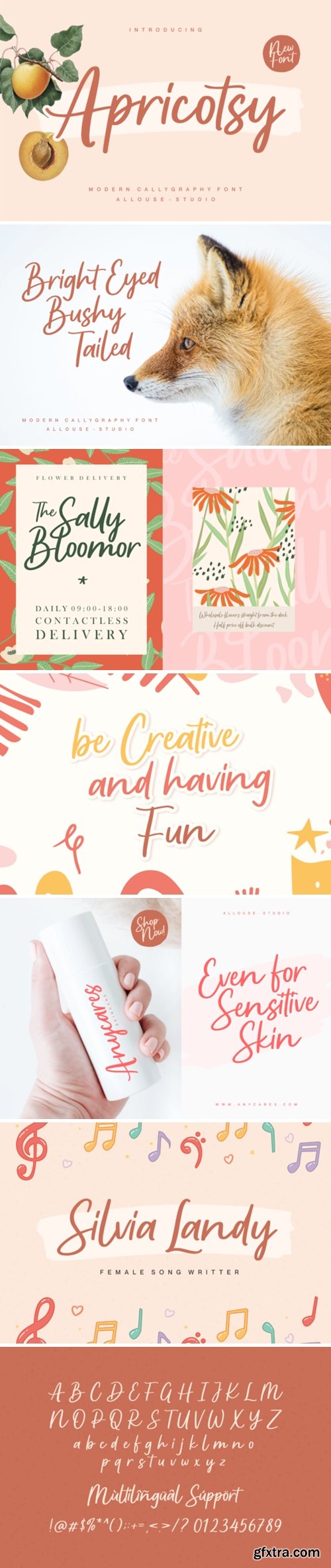 Apricotsy Font