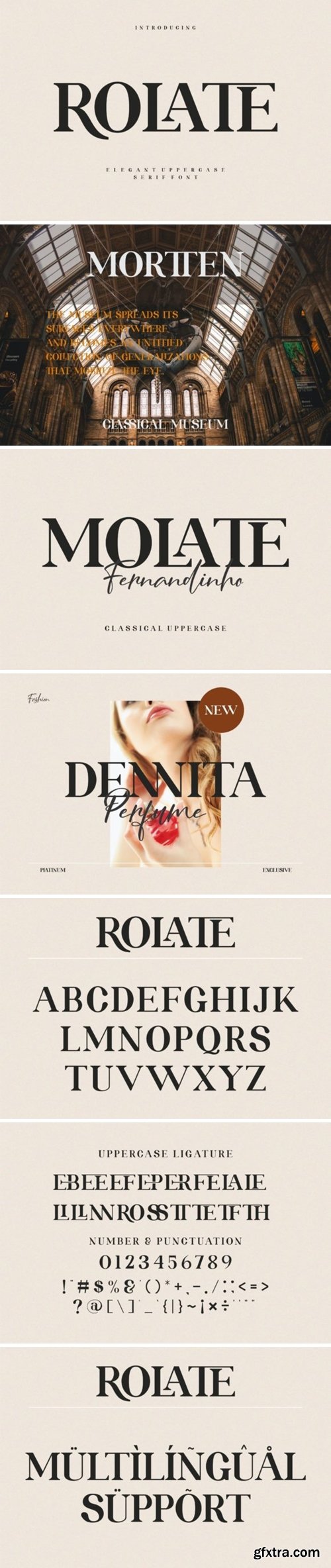 Rolate Font