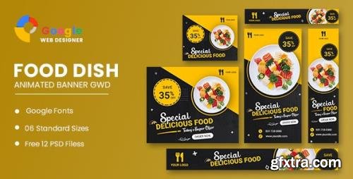 CodeCanyon - Food Google Adwords HTML5 Banner Ads GWD v1.0 - 34766204