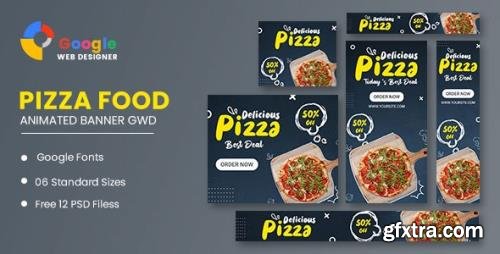CodeCanyon - Pizza Food Google Adwords HTML5 Banner Ads GWD v1.0 - 34766200