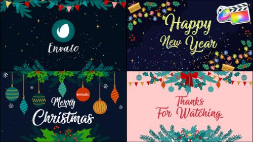 Videohive - New Year Greetings Slideshow | FCPX - 34825029 - 34825029