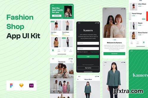 Fashion Shop App UI Kit