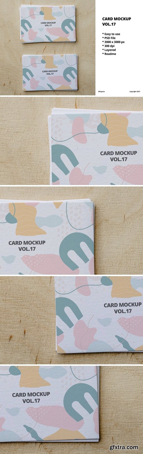 Card Mockup Vol.17