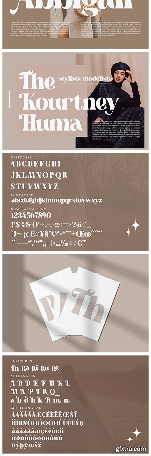 CM - Megiska Modern and Stylish Serif 6652970