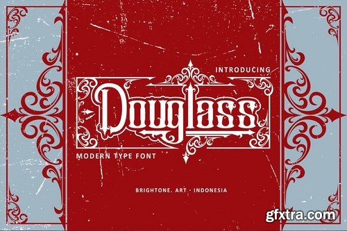 Douglass - blackletter