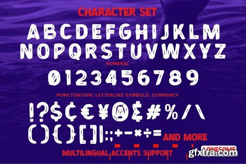 Lonesome - All Caps Brush Font