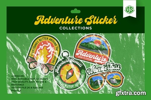 Adventure Sticker Collections