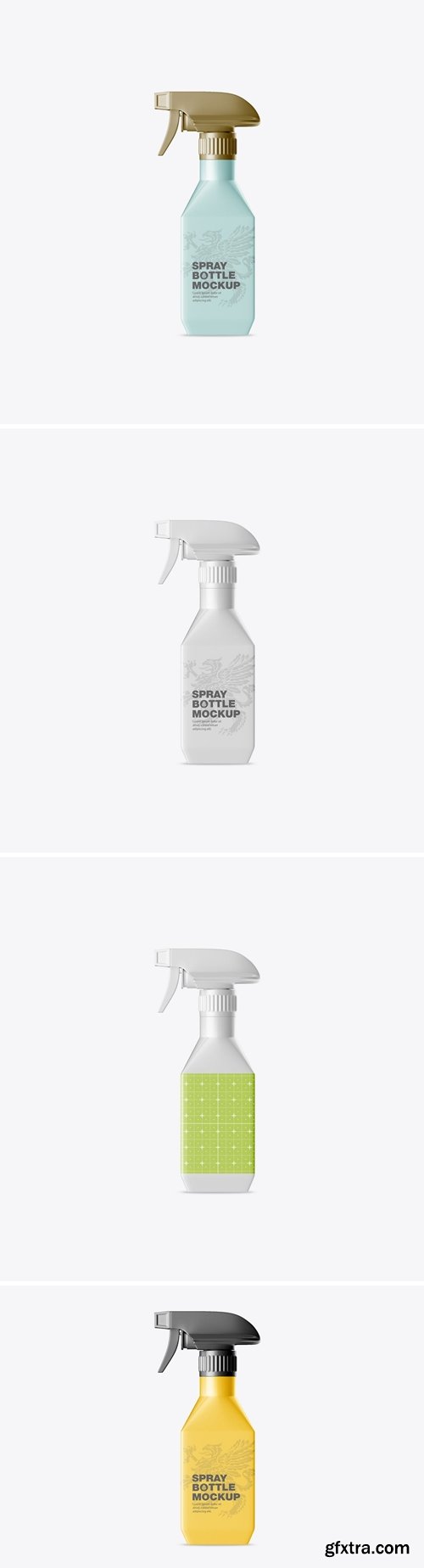 Spray Bottle Mockup