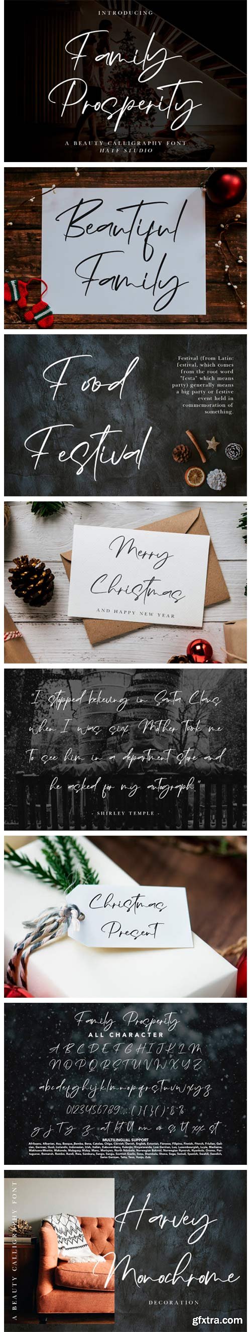 Family Prosperity Font