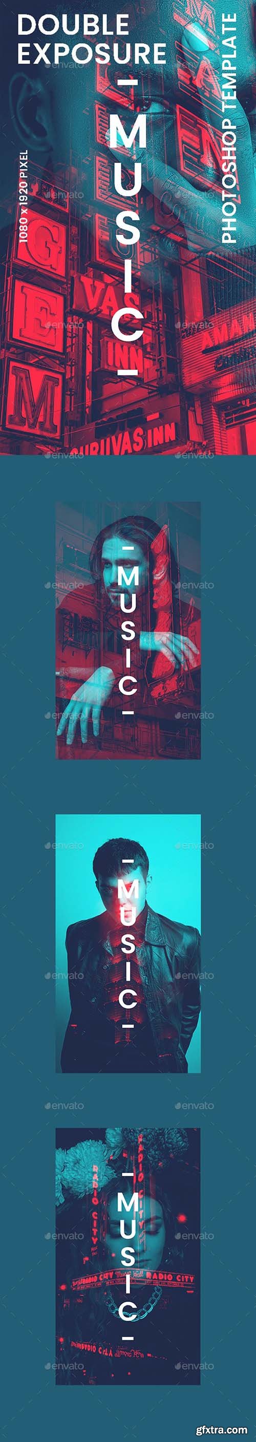 GraphicRiver - Double Exposure Photo Template 33910257