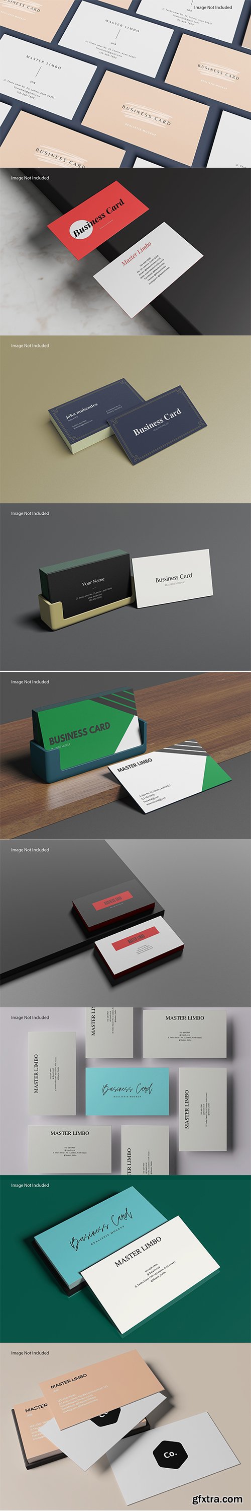 Business card mockup