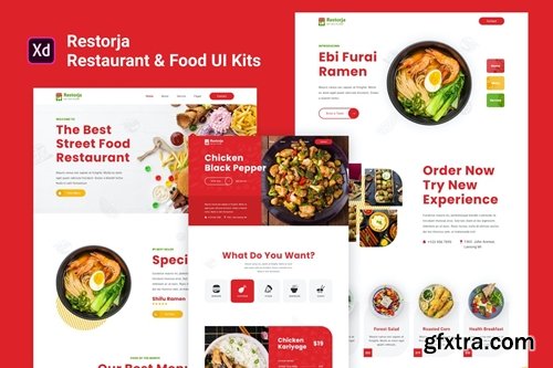 Restaurant & Food UI Kits