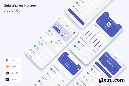 Subscription Manager App UI Kit