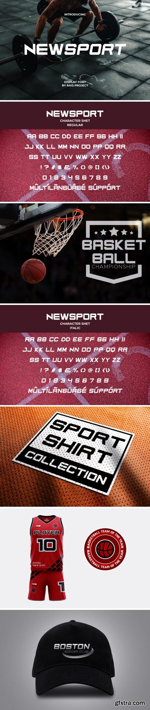 Newsport Font