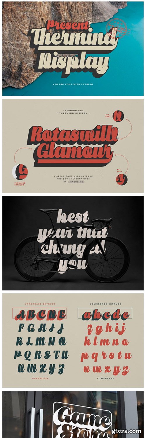 Thermind Display Font